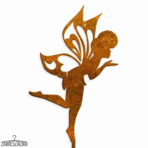 Kerti dekoráció – Eufória Tündér corten acél kerti dísz XL 13×100 cm