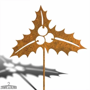 Zawieszalnia – kerti dekoráció rozsdás magyal XL 92 cm corten acélból