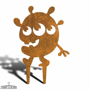 Kerti dekoráció – Reni a Szörnyeteg corten acél kerti dísz 27×38 cm