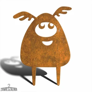 Zawieszalnia – kerti dísz Szörnyes Szörnyeteg Apollo M 29×39 cm, Corten acél
