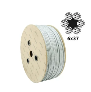 Horganyzott acélsodrony Ø11,0 mm 6×37 FC szálas maggal