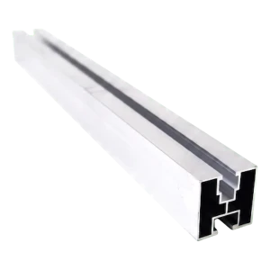 PV alumínium szerelőprofil 40×40 mm / 625 cm – M10 hatlapfejű csavarokhoz
