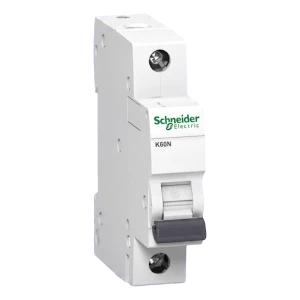 Schneider Electric K60N-C25-1 – kismegszakító 1P 25A C jelleggörbe 6kA Acti9