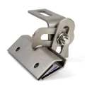 Trapéz alakú fém konzol Állítható 10cm Rozsdamentes acél 1.4016 PV-08-32