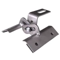 Trapéz alakú fém konzol Állítható 10cm Rozsdamentes acél 1.4016 PV-08-32 (1)