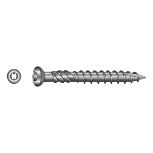 TOBSTEEL Quadra-Speed teraszcsavar ART. 9001 A2 5,0×40 mm TX25