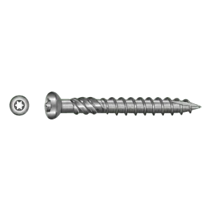 TOBSTEEL Quadra-Speed teraszcsavar ART. 9001 A2 – 5,0 x 50 mm TX25