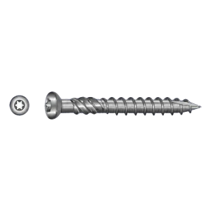 TOBSTEEL Quadra-Speed teraszcsavar ART. 9001 A2 5,0 x 60 mm TX25