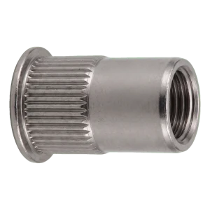 Kúpos szegecsanya M8×15,5 A2 rozsdamentes acél – 250 db/doboz