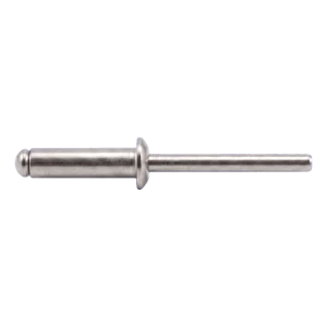 Rozsdamentes A4/A4 Vakszegecs ISO 15983 4,0×12 mm – lapos, nyitott fejű – 500 db-os karton