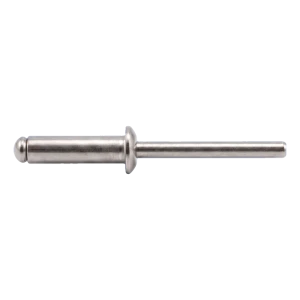 Rozsdamentes A4/A4 Vakszegecs ISO 15983 4,0×16 mm – lapos, nyitott fejű – 500 db-os karton