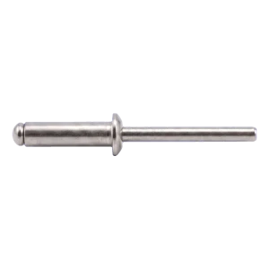 Vakszegecs rozsdamentes A2/A2 ISO 15983 3,0×12 mm – lapos, nyitott fejű – 500 db/karton