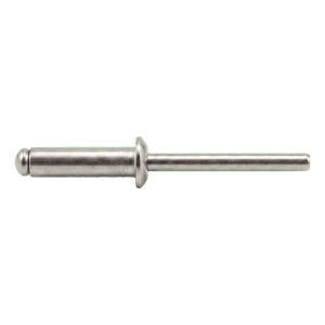 Rozsdamentes Vakszegecs A2/A2 ISO 15983 3,0×8 mm – lapos, nyitott fejű – 500 db/karton