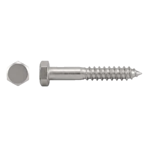 A2 rozsdamentes acél facsavar DIN 571 12×140 mm – hatlapfej – 25 db/doboz