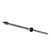 Dupla Menetes Csavar Adapterekhez és Háromszögekhez - M10x300