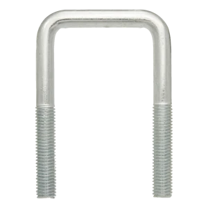 Csőbilincs (cybant) C típus, horganyzott, M8 × 77 × 136 mm, 2 1/2" csőhöz
