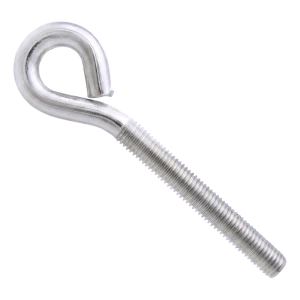 Menetes szemes csavar metrikus menettel, horganyzott M6×80 mm