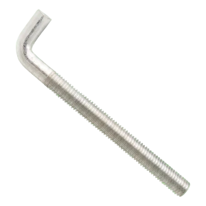 Derékszögű menetes horog metrikus menettel, horganyzott M6×70 mm