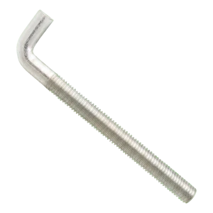 Derékszögű menetes horog metrikus menettel, horganyzott, M8×80 mm