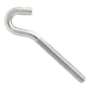 Menetes horog metrikus menettel, horganyzott M6×120 mm