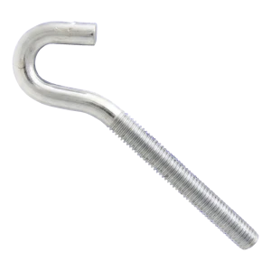 Menetes horog metrikus menettel, horganyzott M6×60 mm