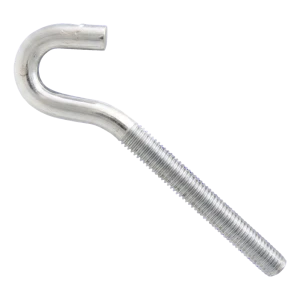 Menetes horog metrikus menettel, horganyzott M10×80 mm