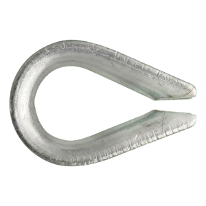 Kötélszem horganyzott, 20 mm-es kötélhez – DIN 6899 B