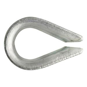 Kötélszem horganyzott, 10 mm-es kötélhez – DIN 6899 B