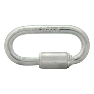 Csavaros láncszem, horganyzott, 4 mm – névleges terhelhetőség 80 kg