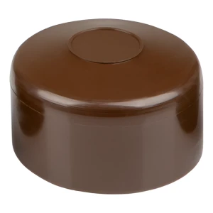 Oszlopsapka kerítésoszlopra 1 1/2" (Ø 48,3 mm), barna