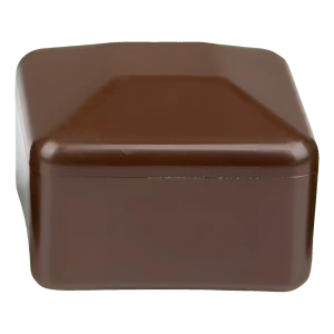 Oszlopsapka kerítésoszlopra 15×15 mm, barna