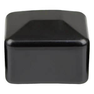 Oszlopsapka kerítésoszlopra 15×15 mm, fekete