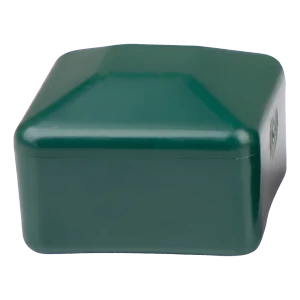Oszlopsapka kerítésoszlopra 15×15 mm, zöld