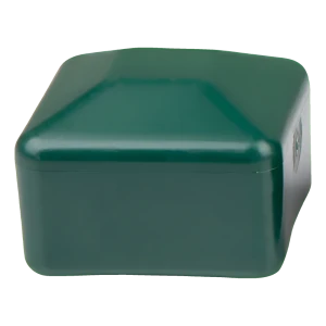 Oszlopsapka kerítésoszlopra 18×18 mm, zöld