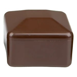 Oszlopsapka kerítésoszlopra 20×20 mm, barna