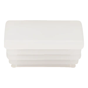 Zártszelvény dugó téglalap 20×40 mm, színtelen