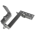 Vario Tetőkampó 145mm (4-5-5-5) Háromszoros állítással Rozsdamentes acél H17/1.4016 PV-08-35