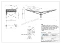 Fotovoltaikus Autóbeálló fészer 2 jármű részére T Eco 11,4m x 3,3m Napelemes kocsibeálló GPV-101-09 (4)