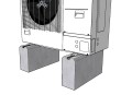 Ballasztalap a hőszivattyúhoz PP550 - 2 darabos készlet GPV-600-05 (3)