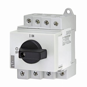ETI PV-DC forgókapcsoló 4-pólusú 25A 1000V DC IP40