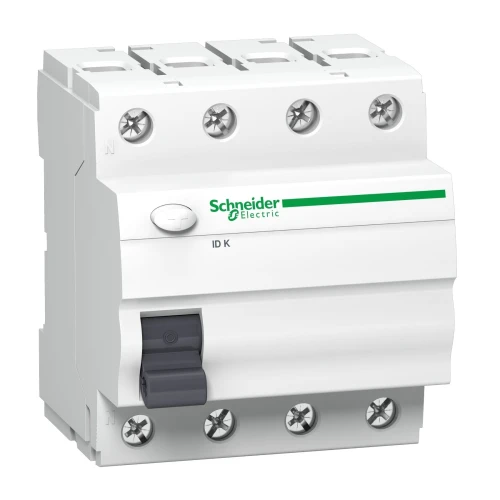 Fennmaradó áramú megszakító 4P 40A 30mA AC típus IDK-40-4-30-AC A9Z05440 SCHNEIDER ELECTRIC GPV-401-55