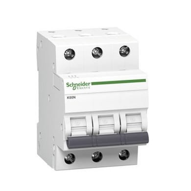 Túláramvédelmi megszakító B 20A 3P 6kA K60N-B20-3 Acti9 A9K01320 SCHNEIDER ELECTRIC GPV-401-87