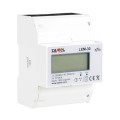 Elektromos fogyasztásmérő 3 fázisú 100A LCD LEM-30 ZAMEL GPV-401-109 (3)