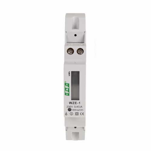 Elektromos fogyasztásmérő 1 fázisú 45A WZE-1 F&F FILIPOWSKI GPV-401-110