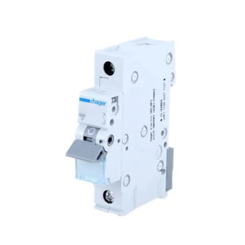 Túláramvédelmi megszakító C 10A 1P 6kA MCN110E HAGER GPV-401-116