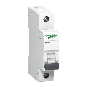 Túláramvédelmi megszakító B 6A 1P 6kA 6kA K60N-B6-1 Acti9 A9K01106 SCHNEIDER ELECTRIC