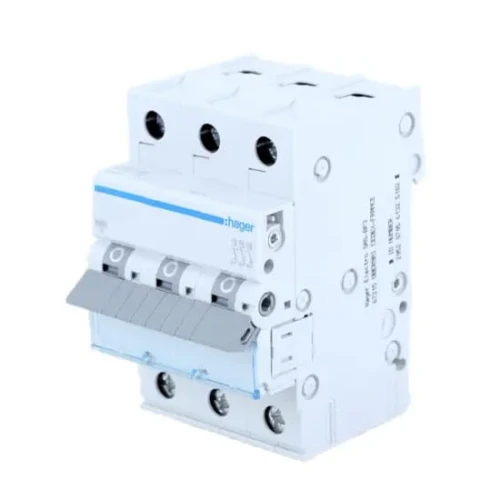 Túláramvédelmi megszakító C 63A 3P 6kA MCN363E HAGER GPV-401-138
