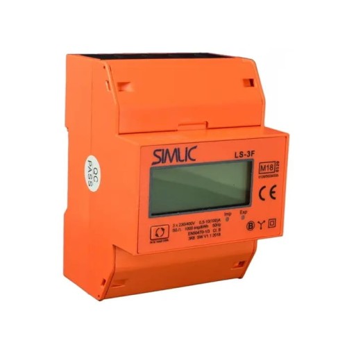 Simtec 3-fázisú villanyóra 100A GPV-401-149