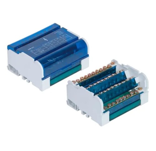 Pawbol 4 pólusú 125A 500V 11 terminálos elosztó blokk GPV-401-172