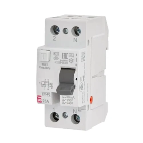ETI maradó áramú kapcsoló 2P 40A 30mA AC típus GPV-401-177